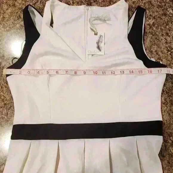 NWT Jessica Simpson Contrast Fit & Flare Dress, Size 8; $128 - Picture 7 of 7